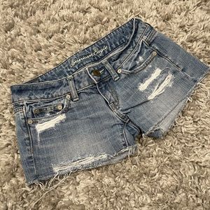 American Eagle cutoff denim shorts
